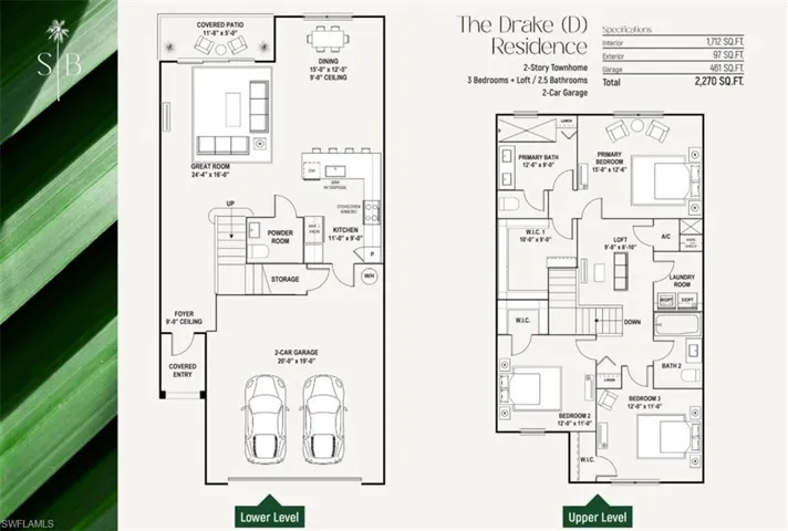 Architectural rendering of plat siteplan