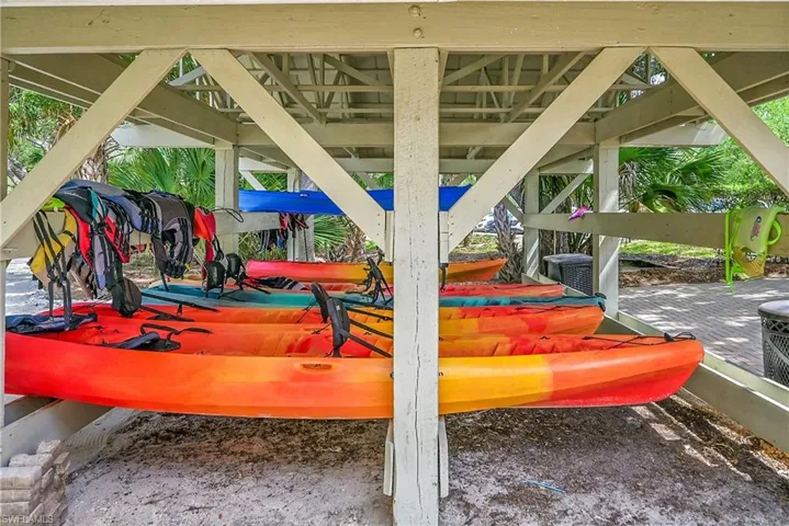 Free Kayaks to use as a member