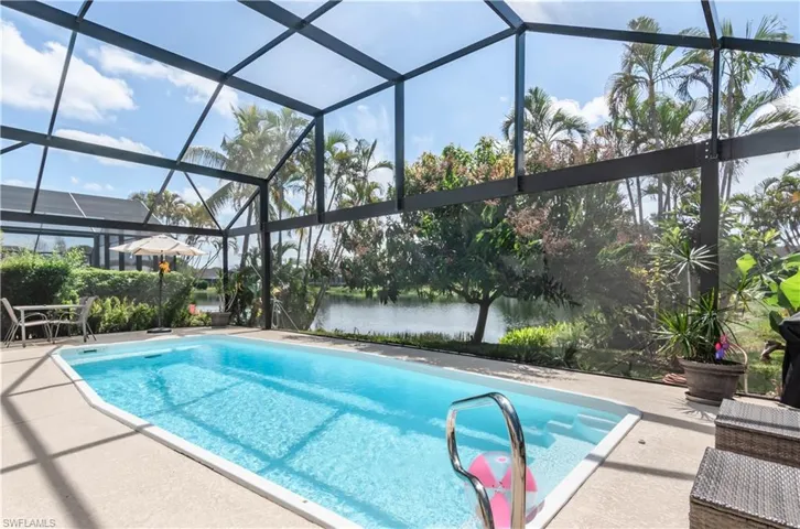 Pool with Lakeview