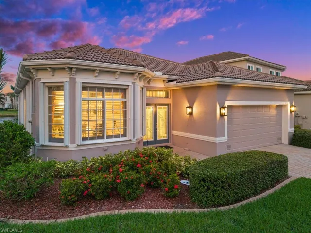 Mediterranean / spanish-style house featuring a spacious air conditioned 2 car garage