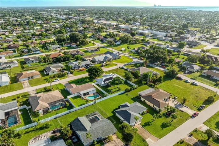 Drone / aerial view