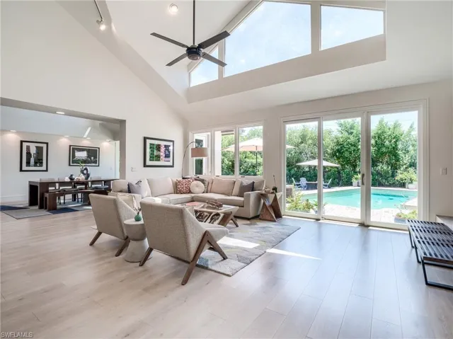 Unobstructed outdoor views inviting the beauty of nature