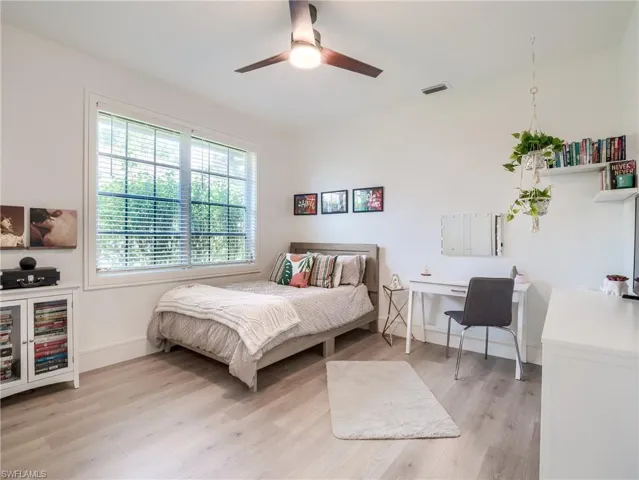 Standout feature with built-in closet cabinetry