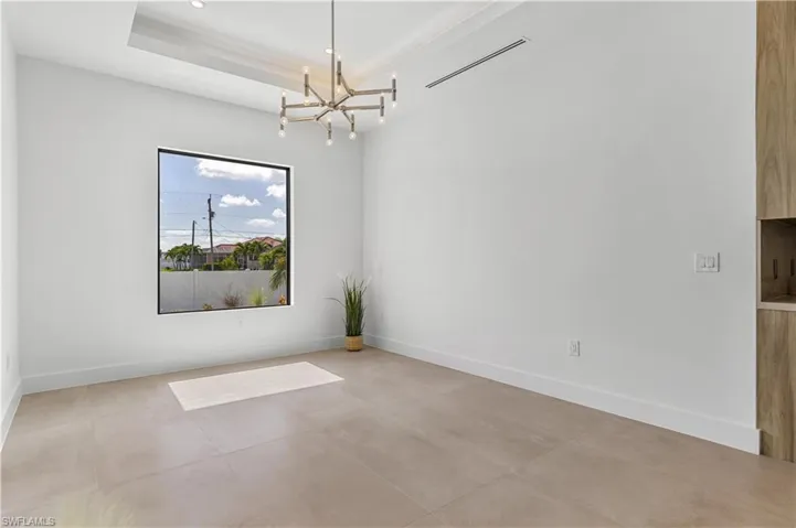 Designer lighting and MODERN CEILING FANS complete the space, offering both STYLE and COMFORT.
