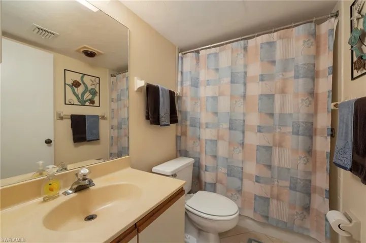 Secondary bathroom