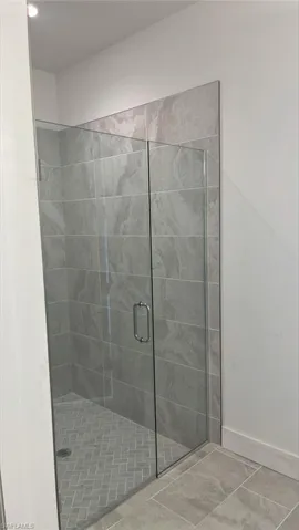 Primary bathroom walk-in shower