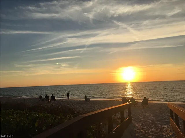 Water view featuring a beach view