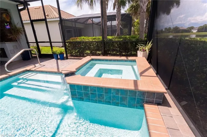 Back Patio & Spa