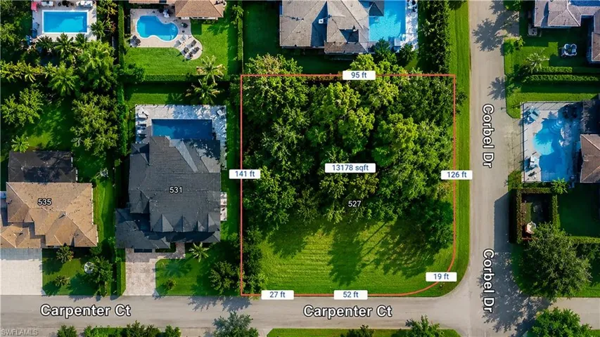 Corner lot ready for your new build