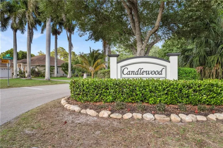 Tucked back in Palm River in North Naples, HOA Fee is 135 a YEAR!