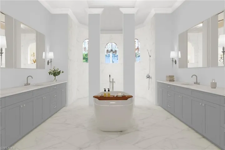 WHAT THE BATHROOM COULD LOOK LIKE REMODELED