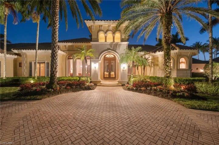 View of front of house with french doors