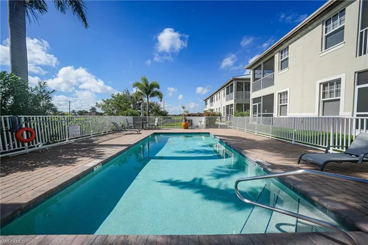 View of pool