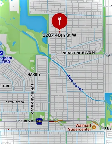 Map location