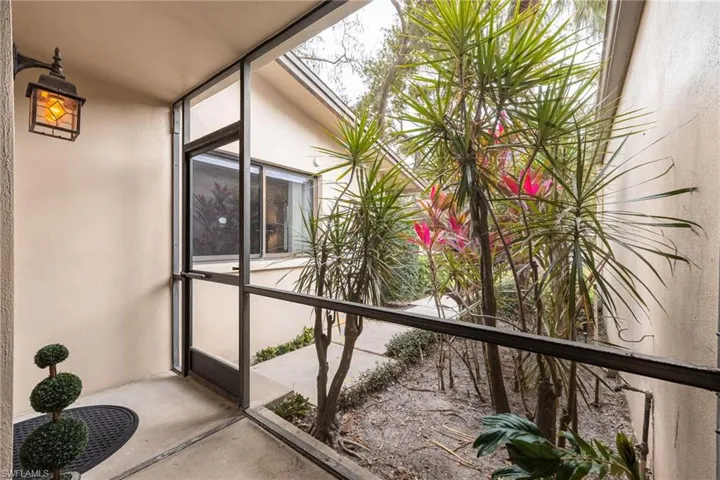 Balcony with a sunroom