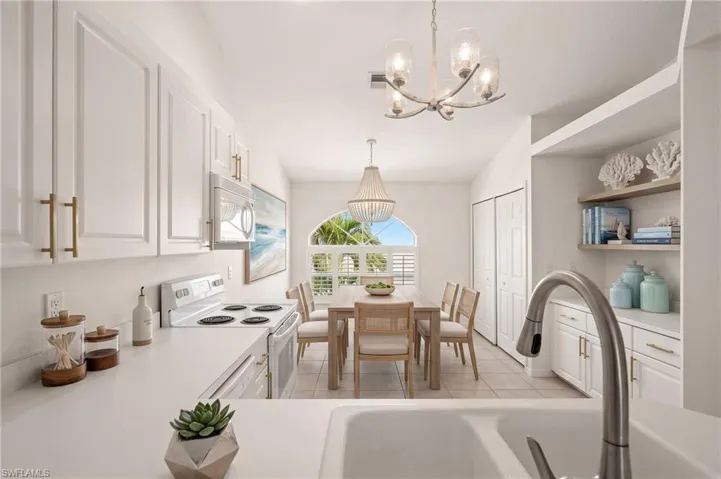 Virtually Staged Kitchen