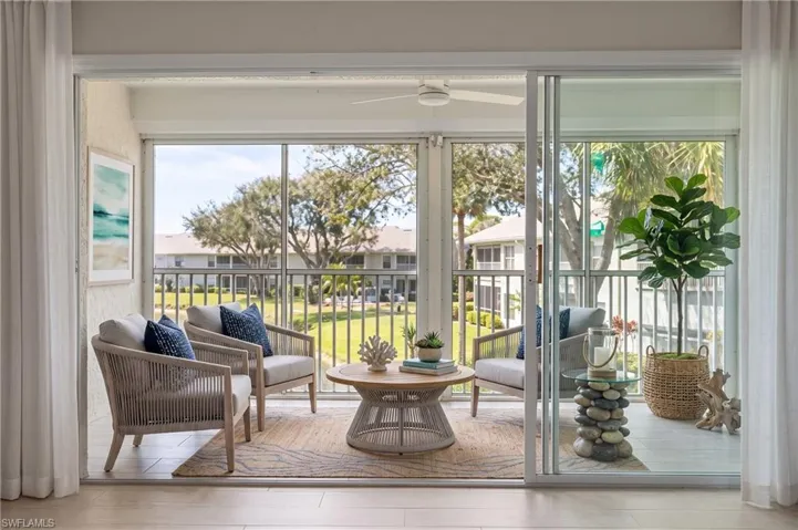Virtually Staged Balcony