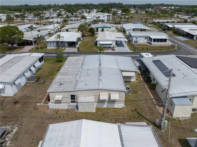 View of rear of property showing the garden shed