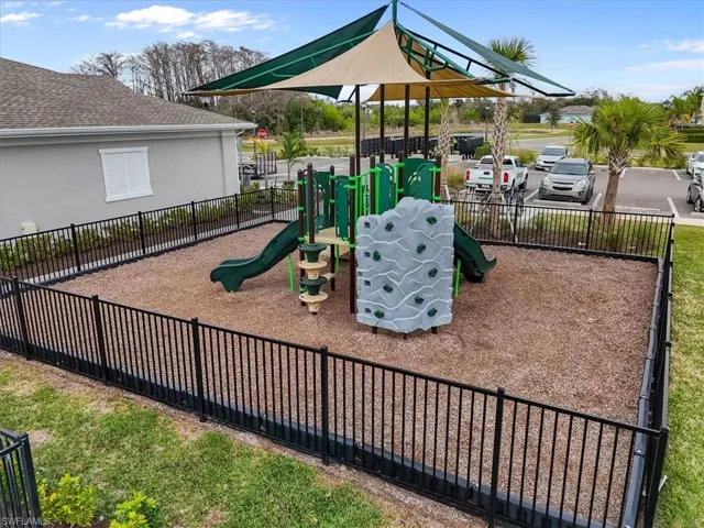 View of community playground