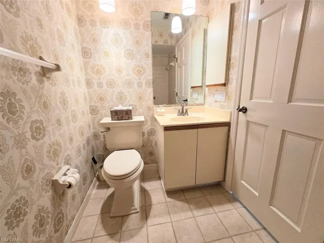 Guest Bathroom Vanity & Toilet