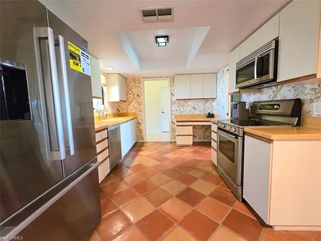 Kitchen w/Mexican Tile Flooring - View 2