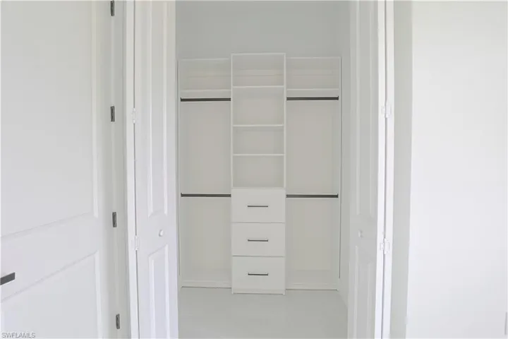 View of closet