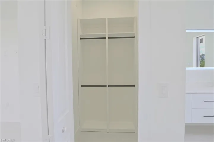 View of closet
