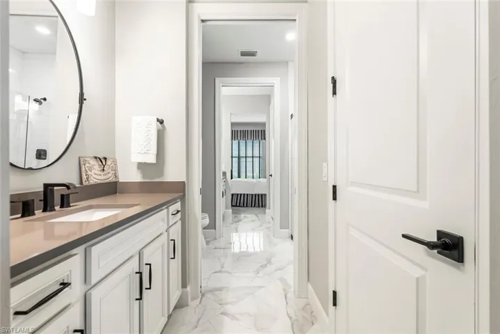 Dual Access Guest Bathroom
