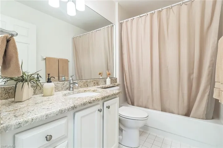 Updated second full bath