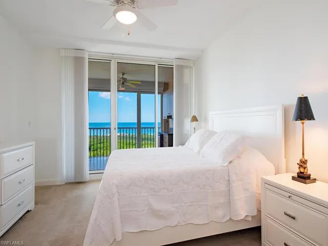 GUEST BEDROOM WITH GULF VIEWS