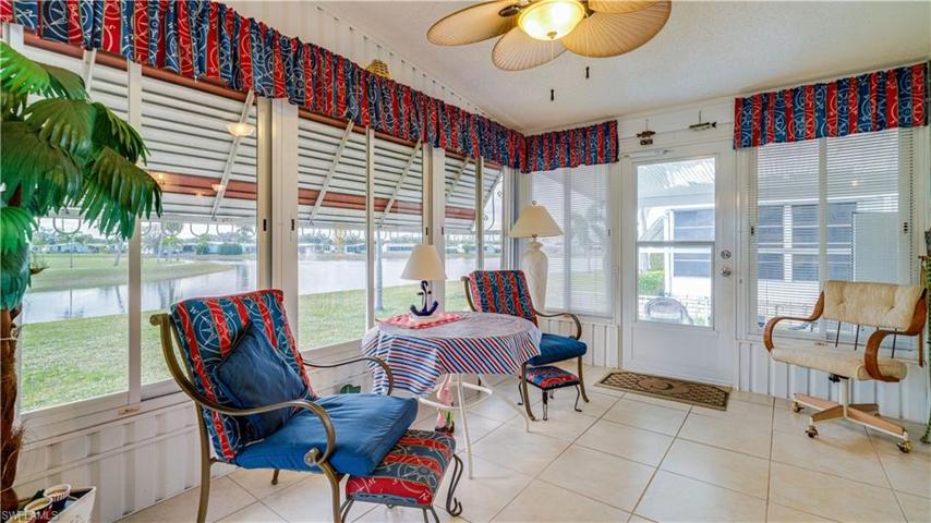 Look through the new windows. What do you see? Horizon Village's largest lake!
