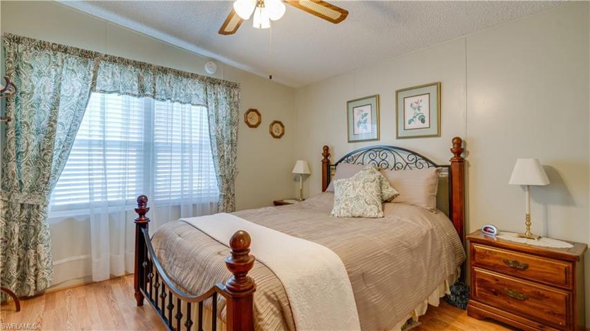 Beware: Guests may never leave! This split bedroom floor plan offers privacy and tranquility. Yes; the lovely furnishings are included.