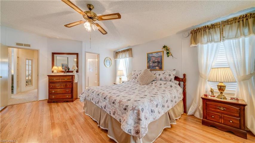 The master bedroom is large and spacious with ample room for a sitting area. The well-equipped ensuite so close by.