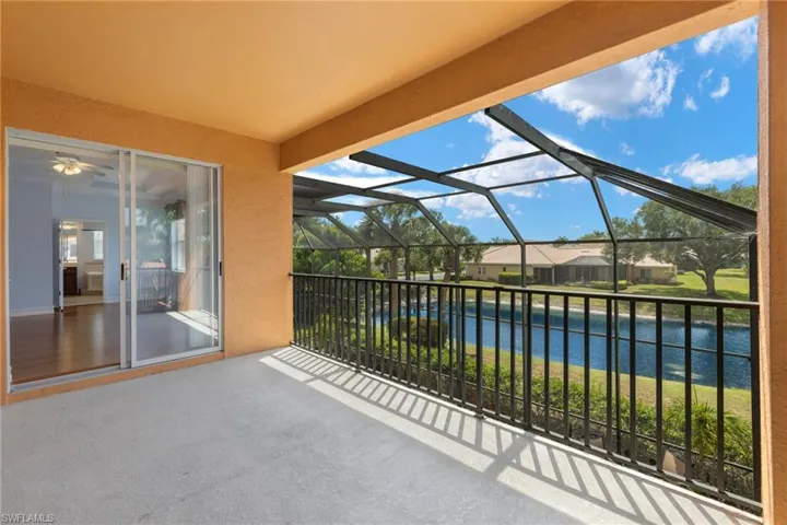 Second floor patio
