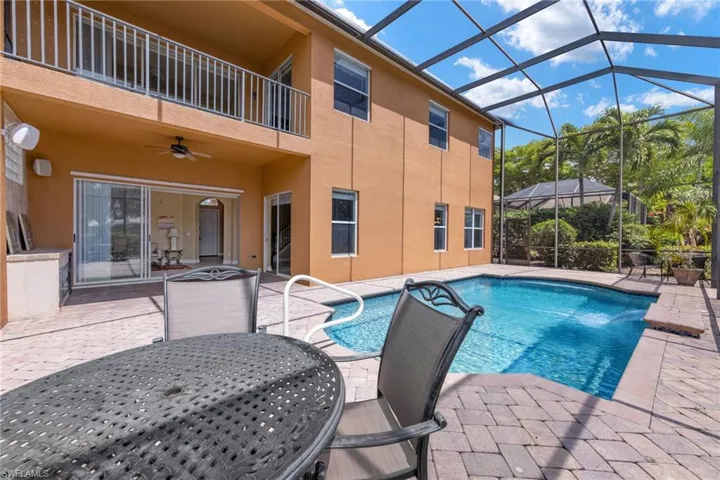 First floor patio