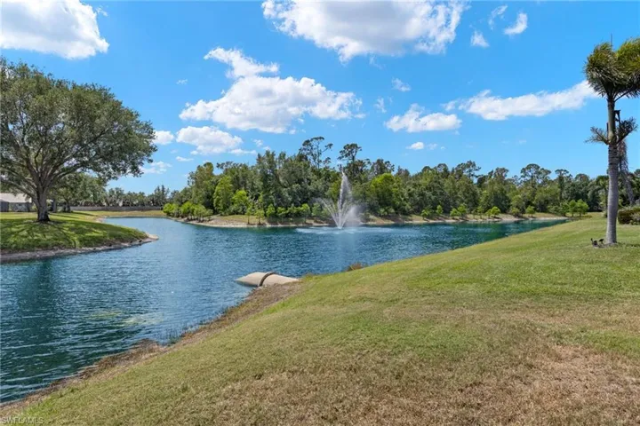 Lake/preserve view