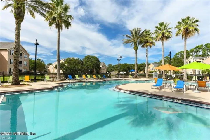 View of pool