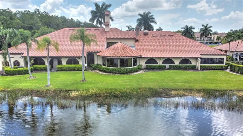 Back view of the Main Club House