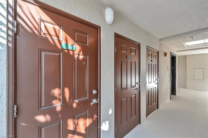 Storage room on same floor by elevator