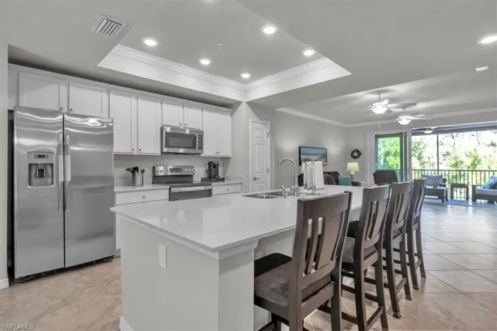 Spacious kitchen for entertaining