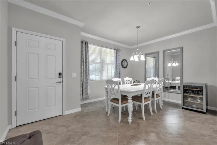 Entry into Dining room