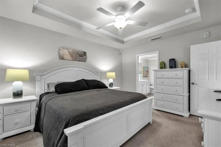 Spacious owner's suite