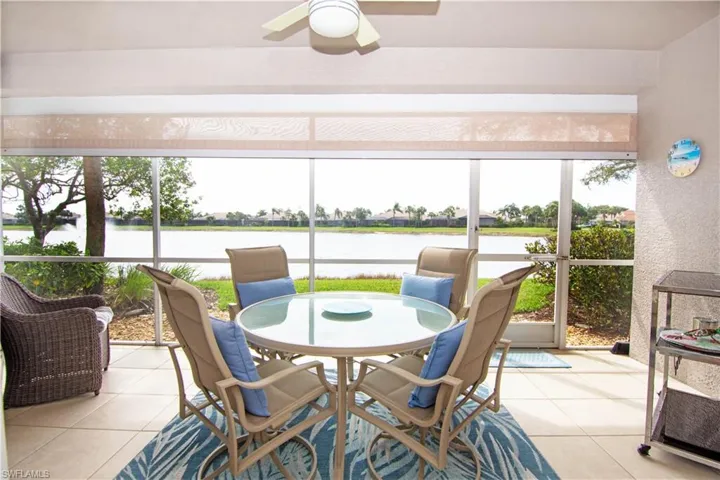 Enjoy sunsets and balmy breezes on your screened lanai.