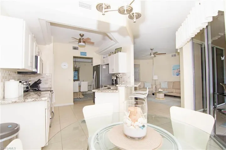 A great place to enjoy a light meal or watch the Home Chef in action!