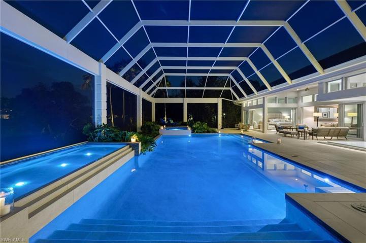 Evening swims might become part of your day in this incredible pool.