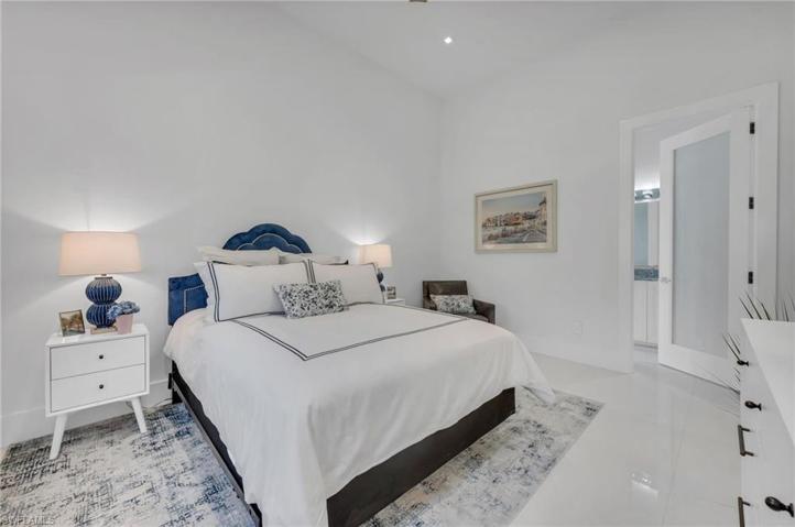 One of three guest suites on the main level...