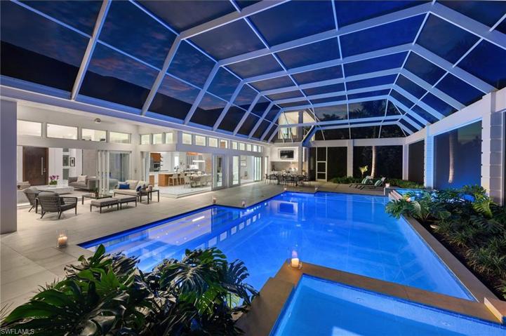 Open up the sliding glass doors and let the cool, evening air in...
