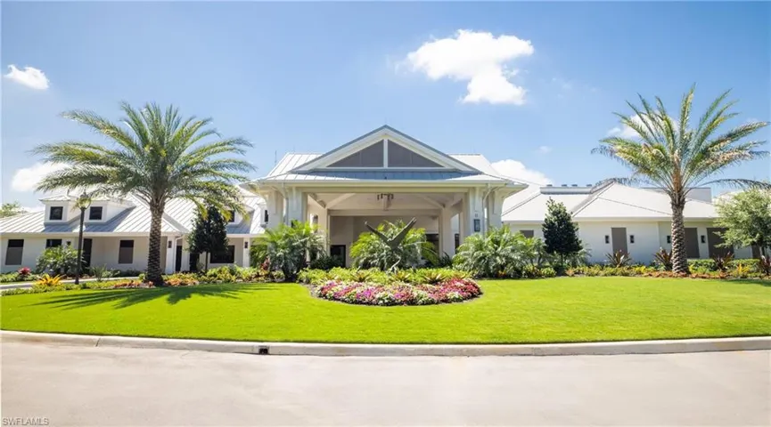 Recently Remodeled Eagle Creek Clubhouse Entrance