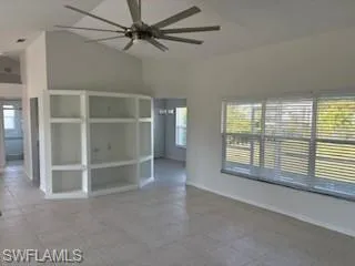Living Room with wall unit