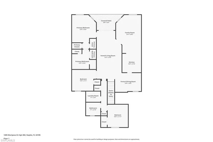1405 Mariposa Cir 11202, Naples, Florida 34105